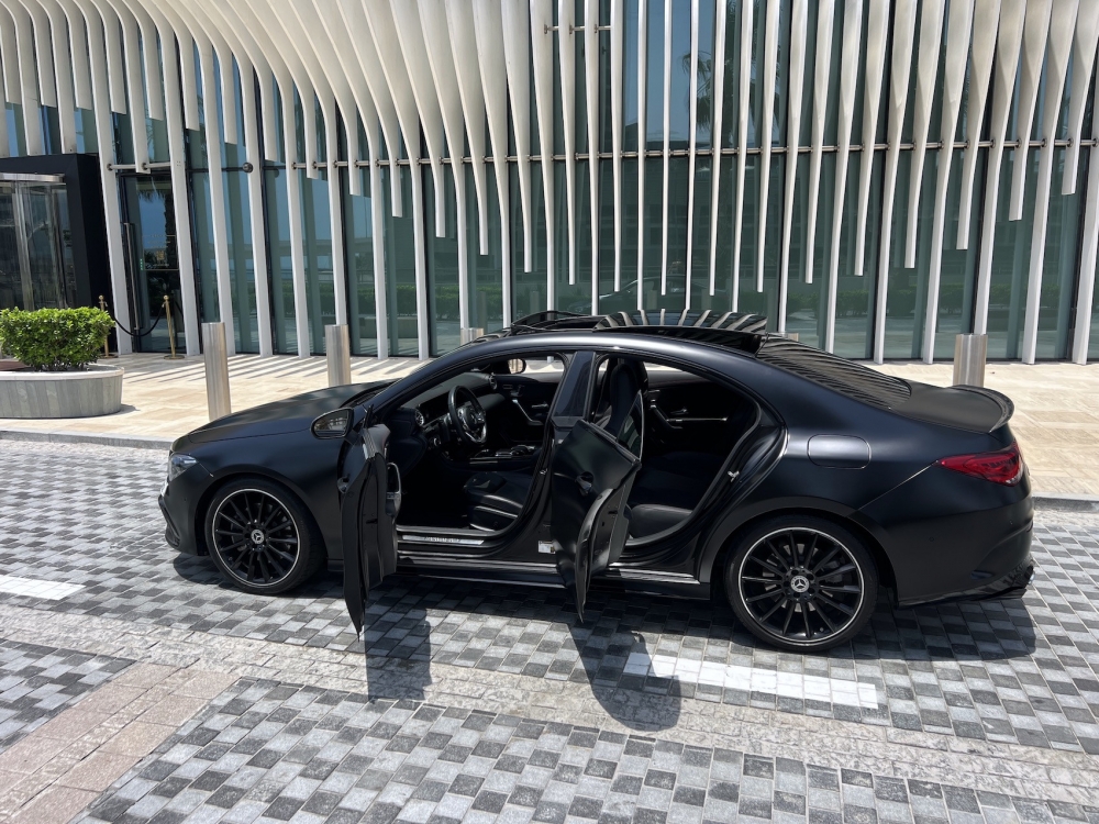 Siyah Mercedes Benz CLA 250 2020