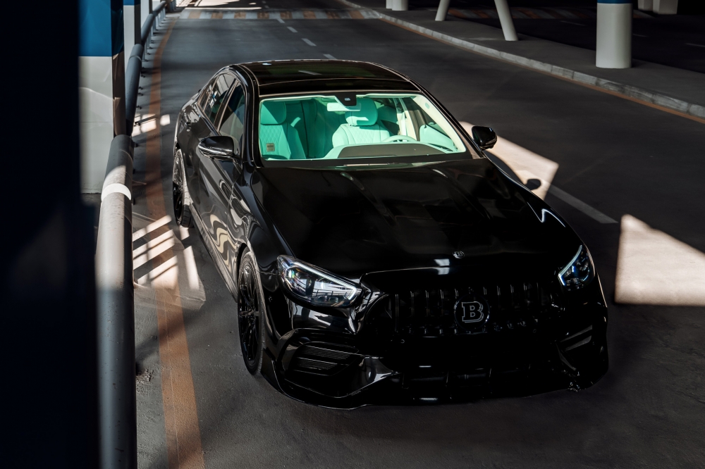 Black Mercedes Benz E350 Brabus Kit 2020