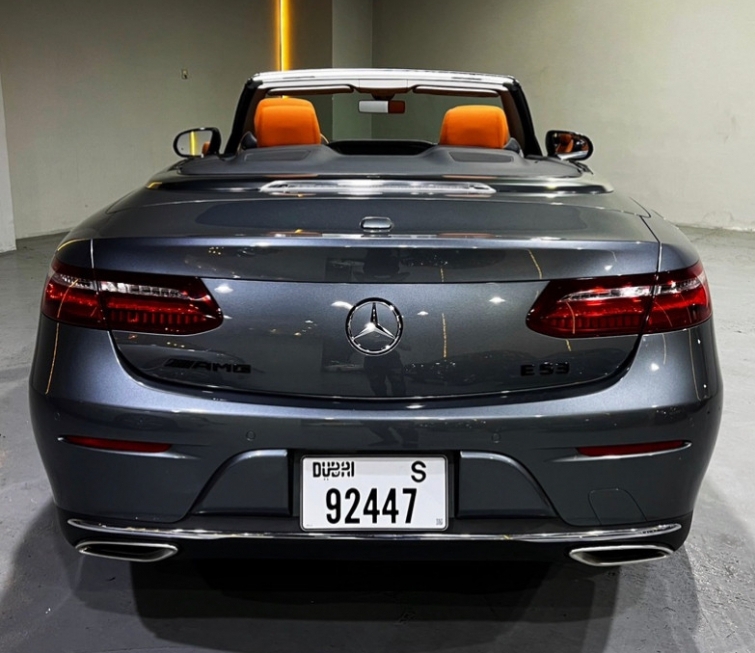 Gri Mercedes Benz E450 Dönüştürülebilir 2021
