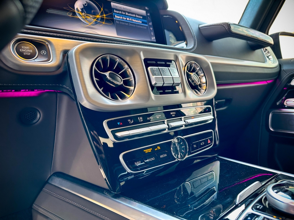 zwart Mercedes-Benz AMG G63 2020