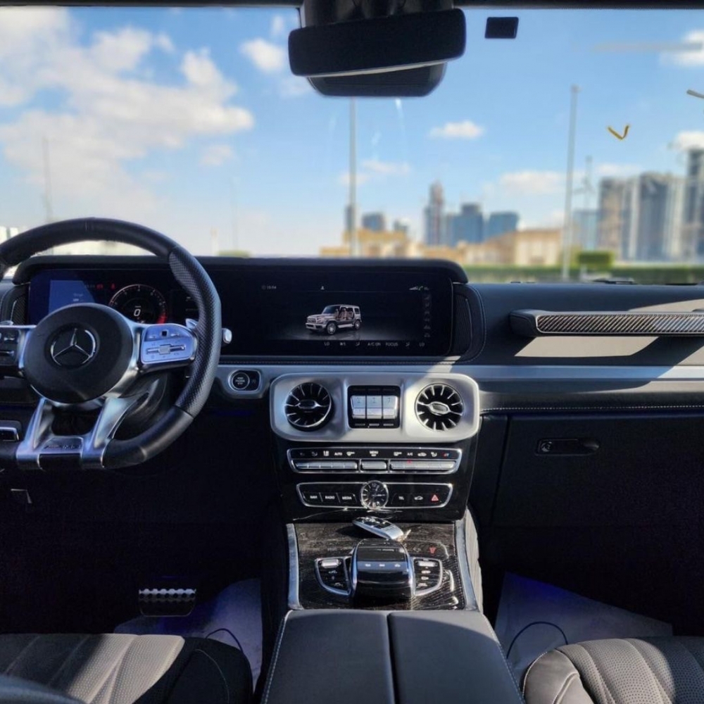 zwart Mercedes-Benz AMG G63 2022