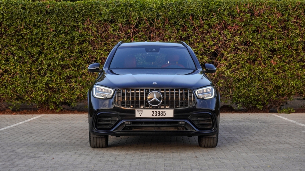 zwart Mercedes-Benz GLC 300 2022