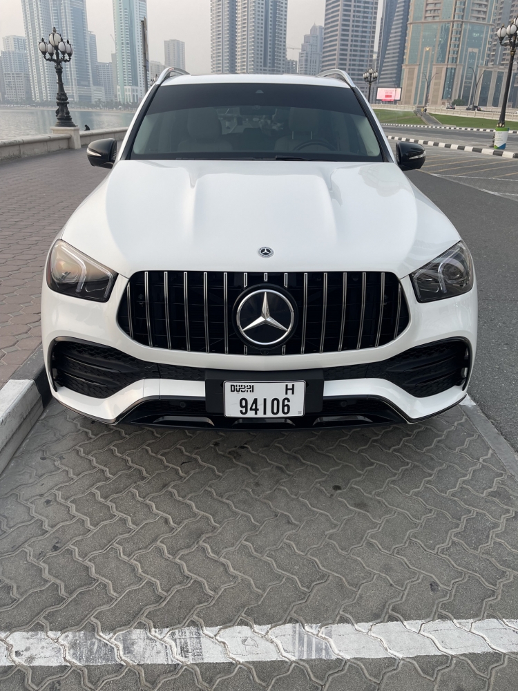 blanc Mercedes Benz GLE 350 2021