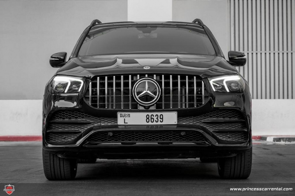 zwart Mercedes-Benz GLE 450 2021