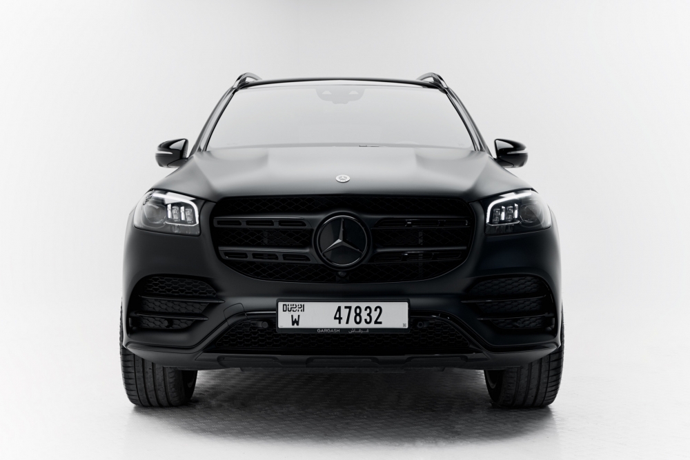zwart Mercedes-Benz GLS 450 2021
