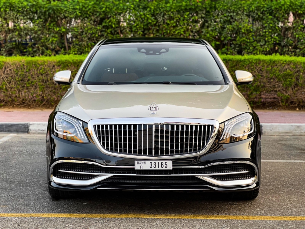 Champagne Gold Mercedes Benz Maybach S650 2020