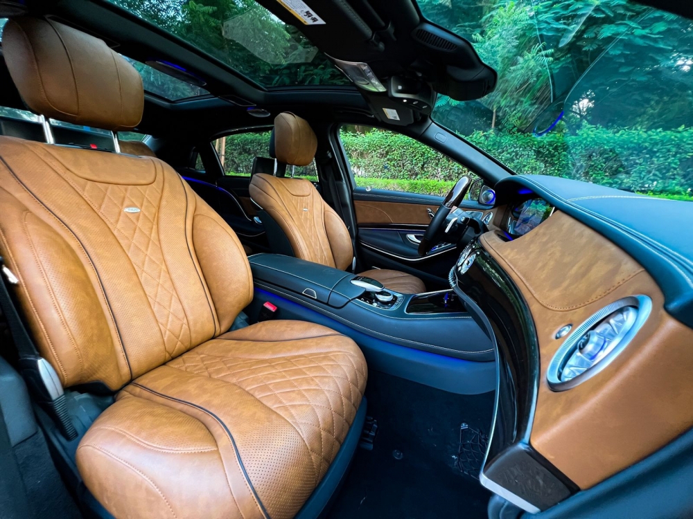Champagner Gold Mercedes Benz Maybach S650 2020