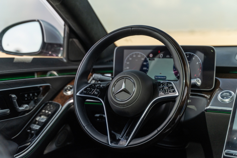 Zilver Mercedes-Benz S580 2021