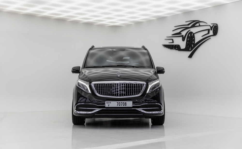 Siyah Mercedes Benz V250 VIP Sürümü 2021