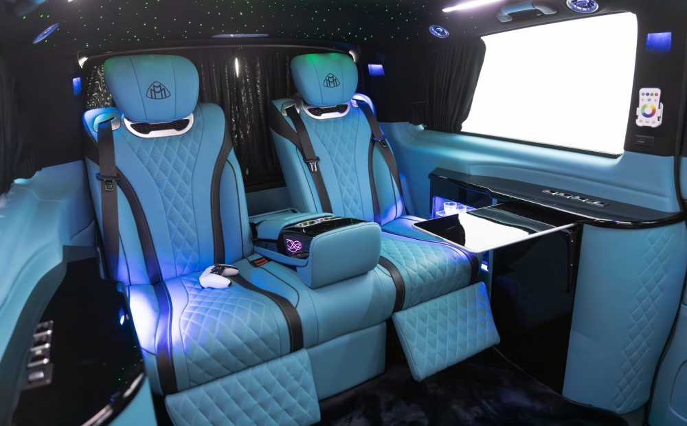 Siyah Mercedes Benz V250 VIP Sürümü 2021