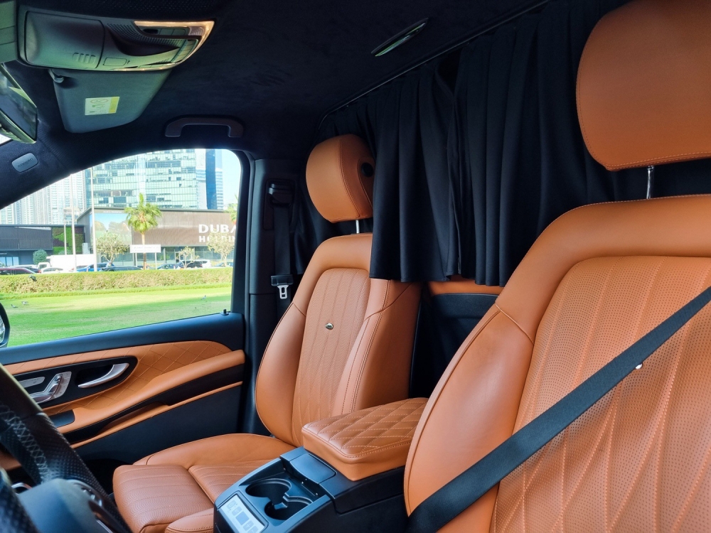 Siyah Mercedes Benz V250 VIP Sürümü 2023