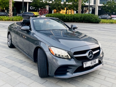 Mercedes Benz C300 Convertible Price in Dubai - Luxury Car Hire Dubai - Mercedes Benz Rentals