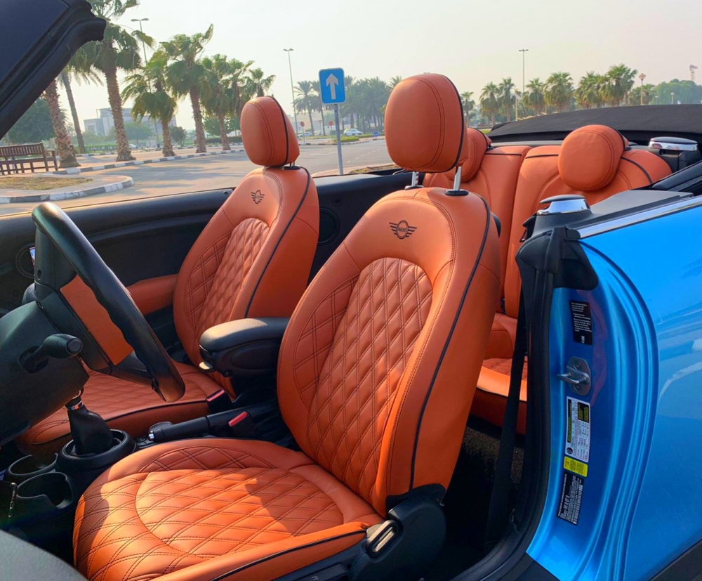 Bleu saphir Mini Cooper JCW Cabriolet 2019