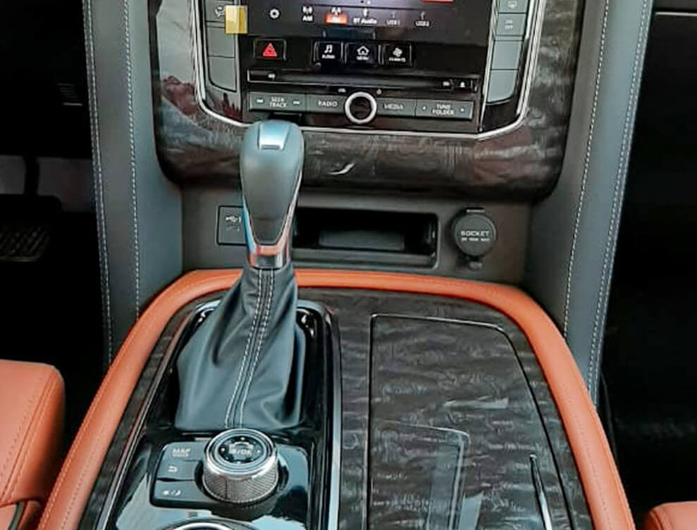 Grey Nissan Patrol Platinum 2020