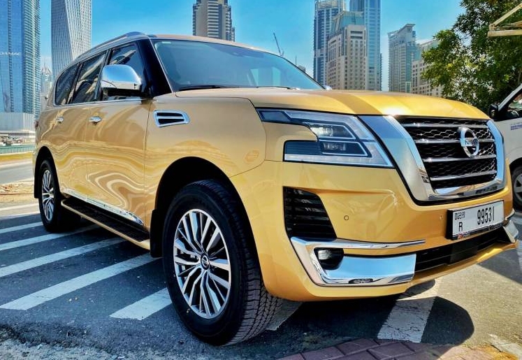 Champagne Gold Nissan Patrol Platinum 2020