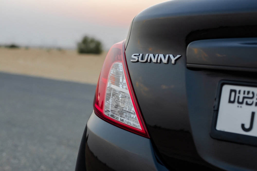 Black Nissan Sunny 2023