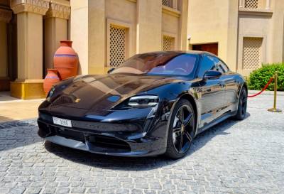 Porsche Taycan Turbo Price in Dubai - Electric Hire Dubai - Porsche Rentals