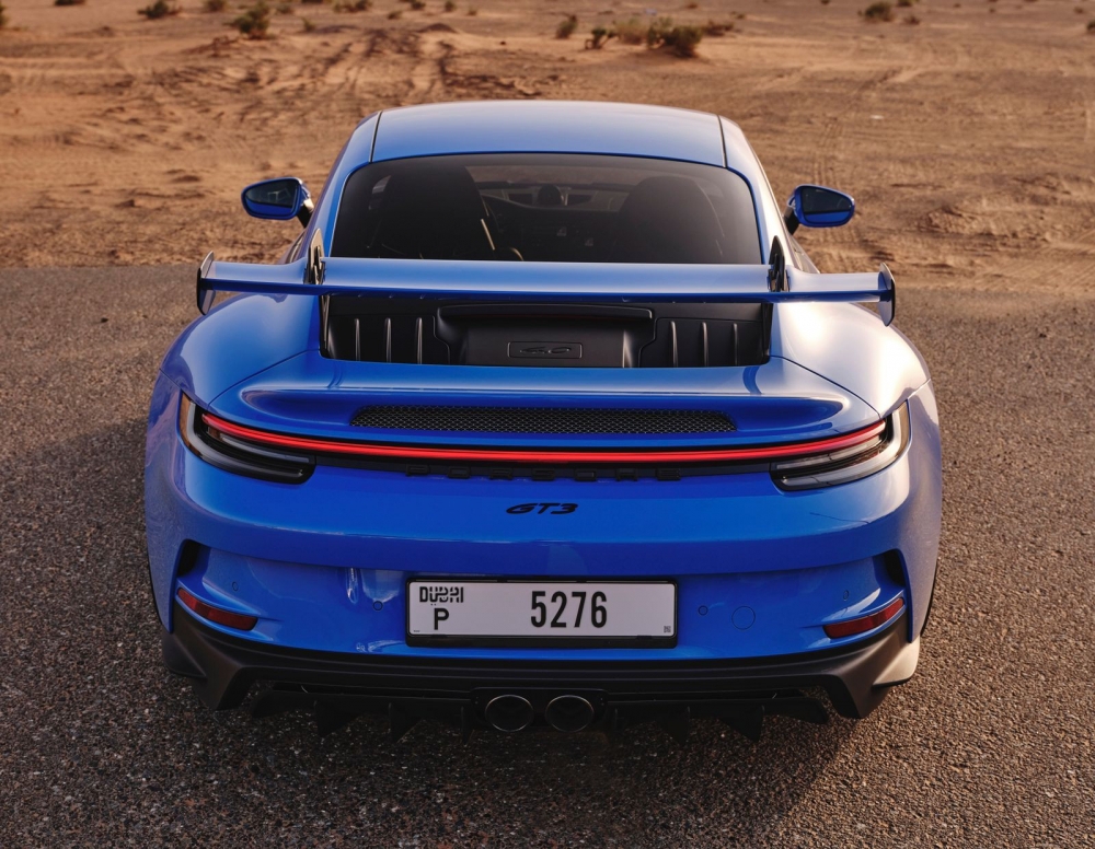 蓝色 保时捷 911 GT3 2022