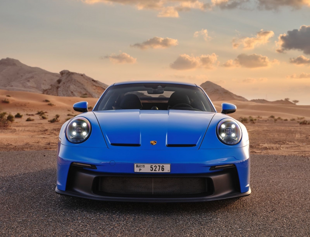 Blau Porsche 911 GT3 2022