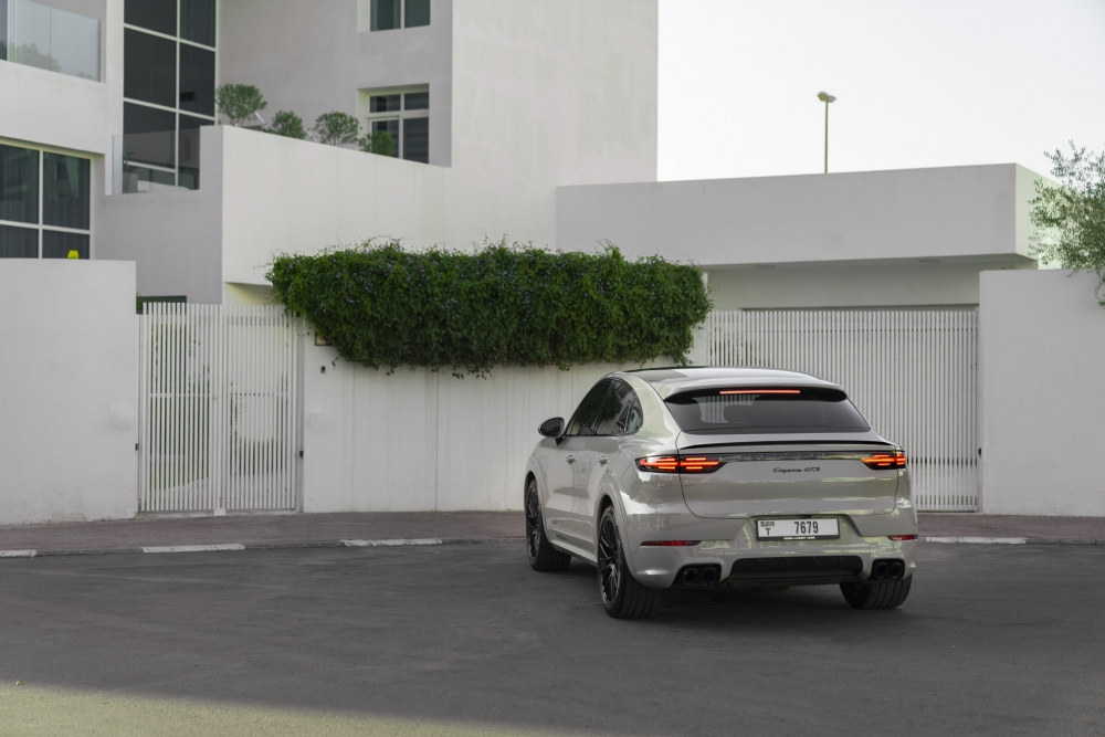 Gray Porsche Cayenne GTS 2023