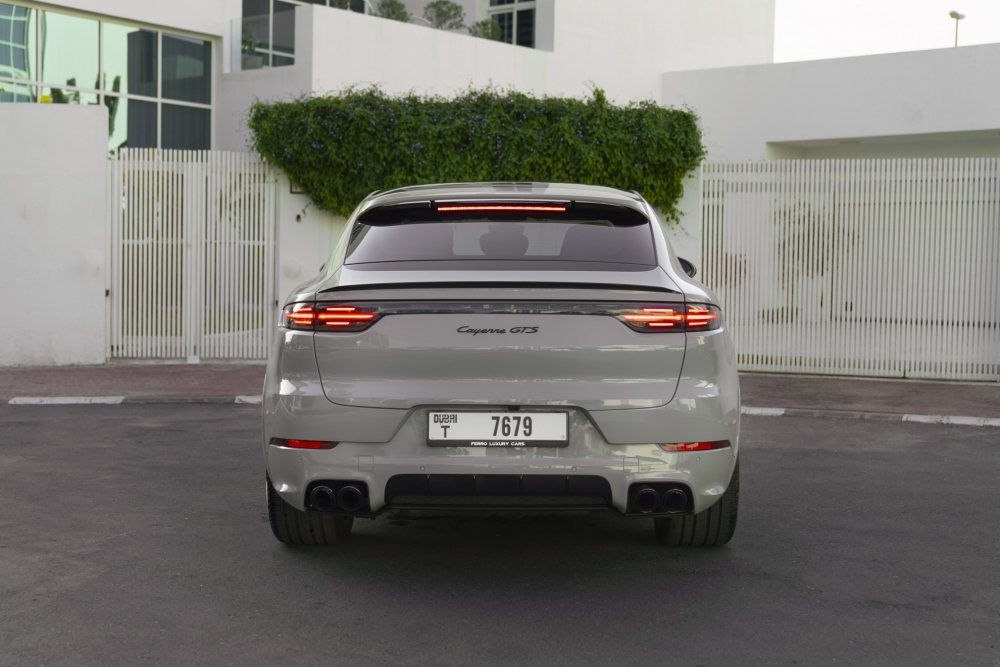 Gray Porsche Cayenne GTS 2023