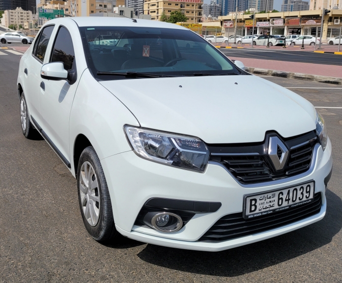 blanc Renault symbole 2020