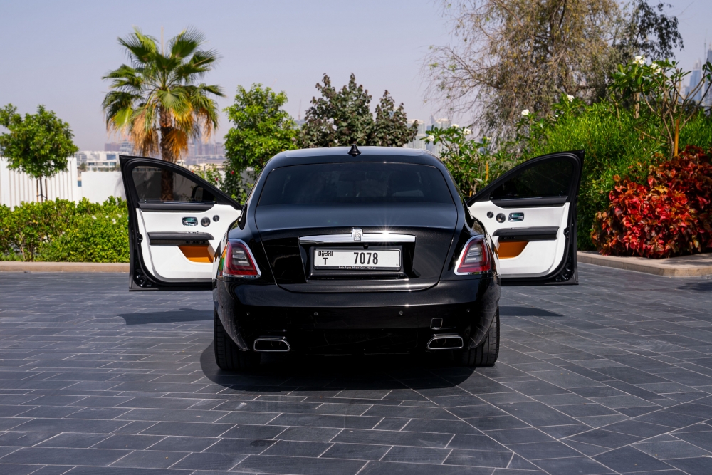 Noir Rolls Royce Badge noir fantôme 2022