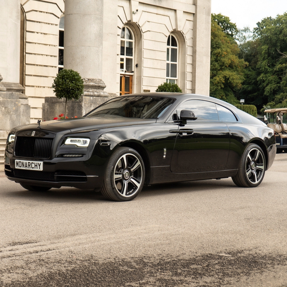 Siyah Rolls Royce Wraith Siyah Rozeti 2021