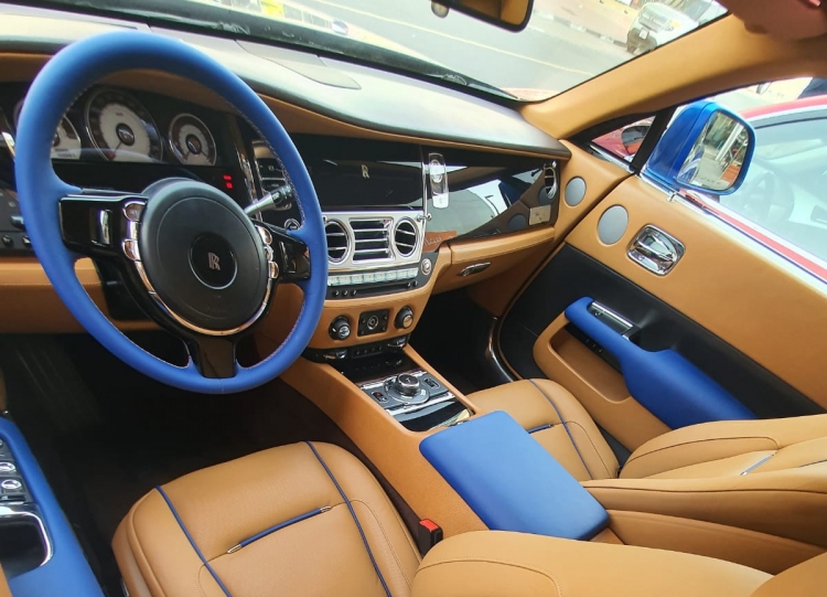 Rent Rolls Royce Wraith 2015 in Dubai