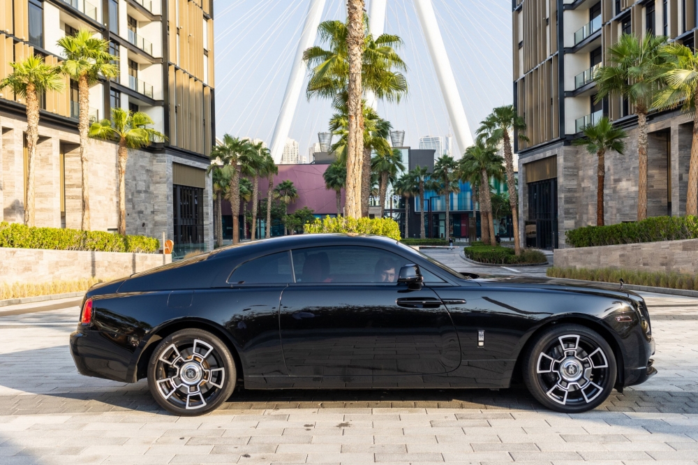 wit Rolls Royce Wraith 2019