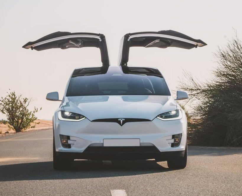 Rent Tesla Model X 2018 in Dubai