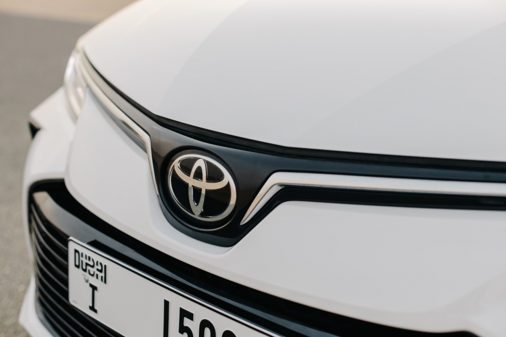 Blanco Toyota Corola 2022