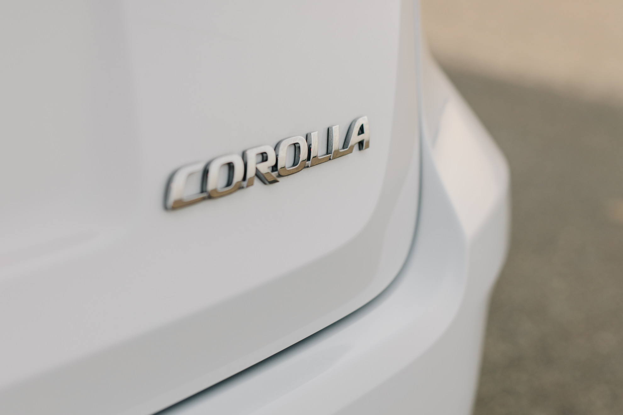 blanc Toyota Corolle 2022