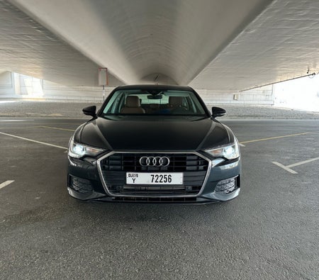 Rent Audi A6 2023 in Abu Dhabi