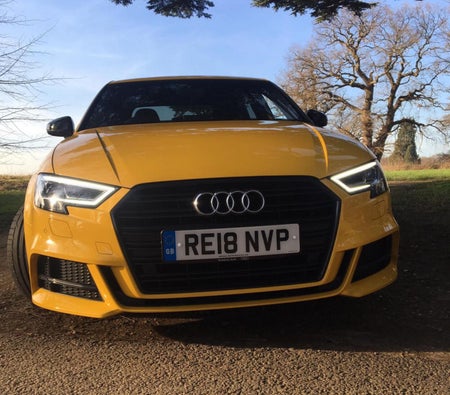 Rent Audi A3 S Line 2018 in London