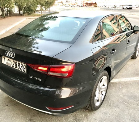 Rent Audi A3 2017 in Dubai