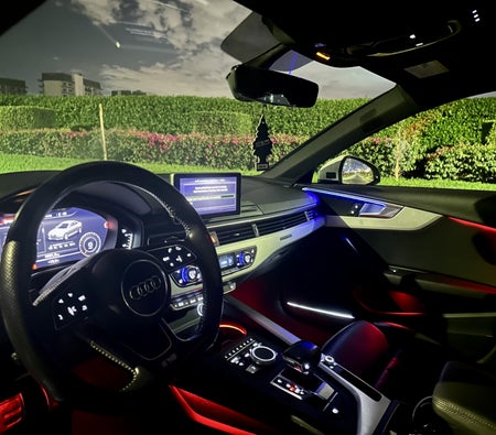 Rent Audi A4 2017 in Dubai