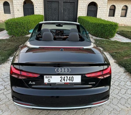 Rent Audi A5 Convertible 2022 in Dubai