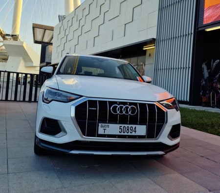Rent Audi Q3 2021 in Dubai