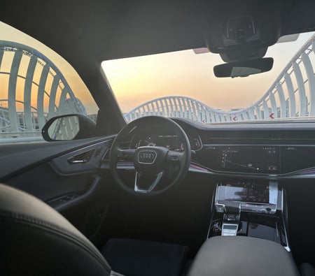 Rent Audi Q8 S Line Kit 2023 in Dubai