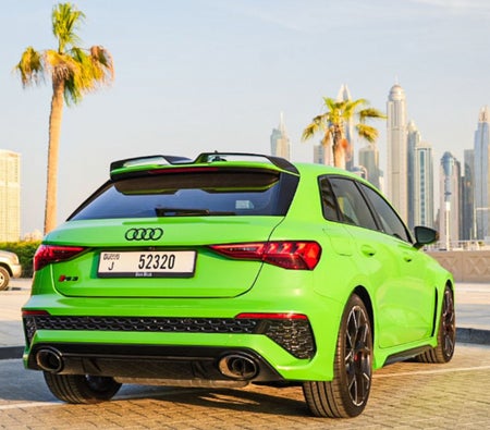 Audi RS3 Sportback Price in Dubai - Sedan Hire Dubai - Audi Rentals