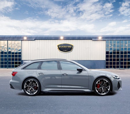 Alquilar Audi Rendimiento de vanguardia del RS6 2024 en Dubai
