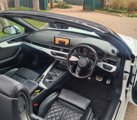 Rent Audi S5 Convertible 2018 in London