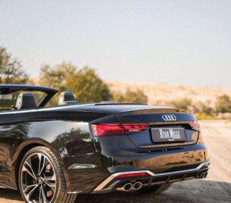 Rent Audi S5 Convertible 2022 in Dubai