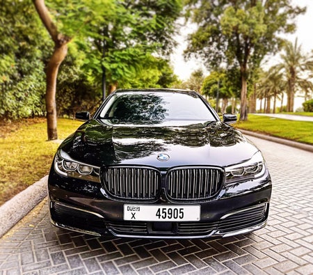 Rent BMW 740Li 2019 in Dubai