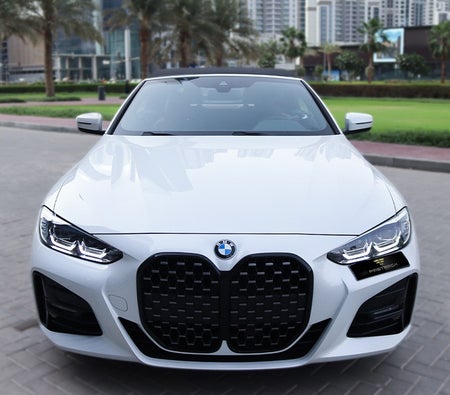 Miete BMW 420i Cabrio 2022 in Dubai