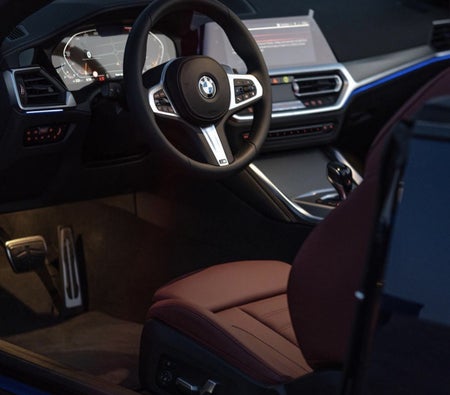 Rent BMW 420i Convertible 2022 in Dubai
