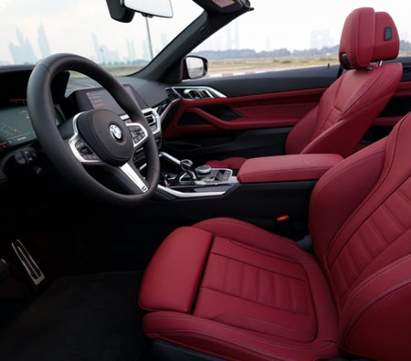 Rent BMW 430i Convertible M-Kit 2023 in Abu Dhabi