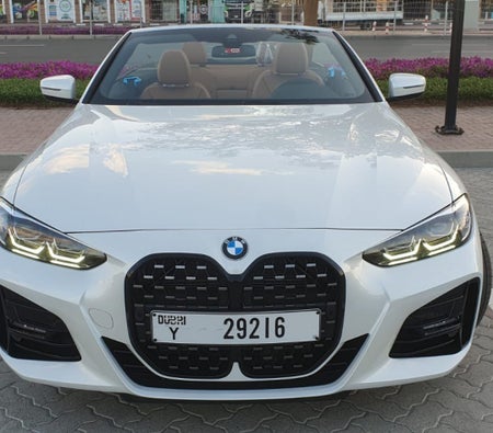 Alquilar BMW 420i convertible 2023 en Dubai