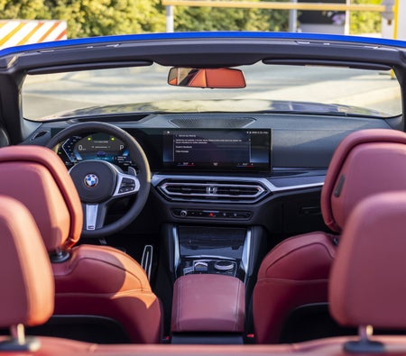 Rent BMW 420i Convertible 2024 in Dubai